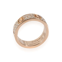 Love Ring, Diamond Paved (Rose Gold)