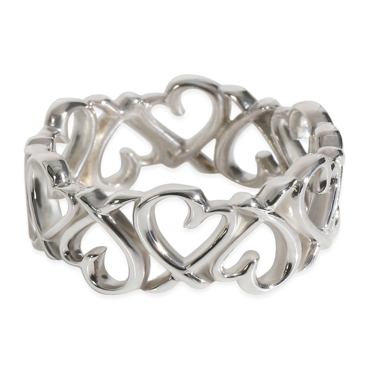 Sterling Silver Paloma Picasso Loving Heart Band