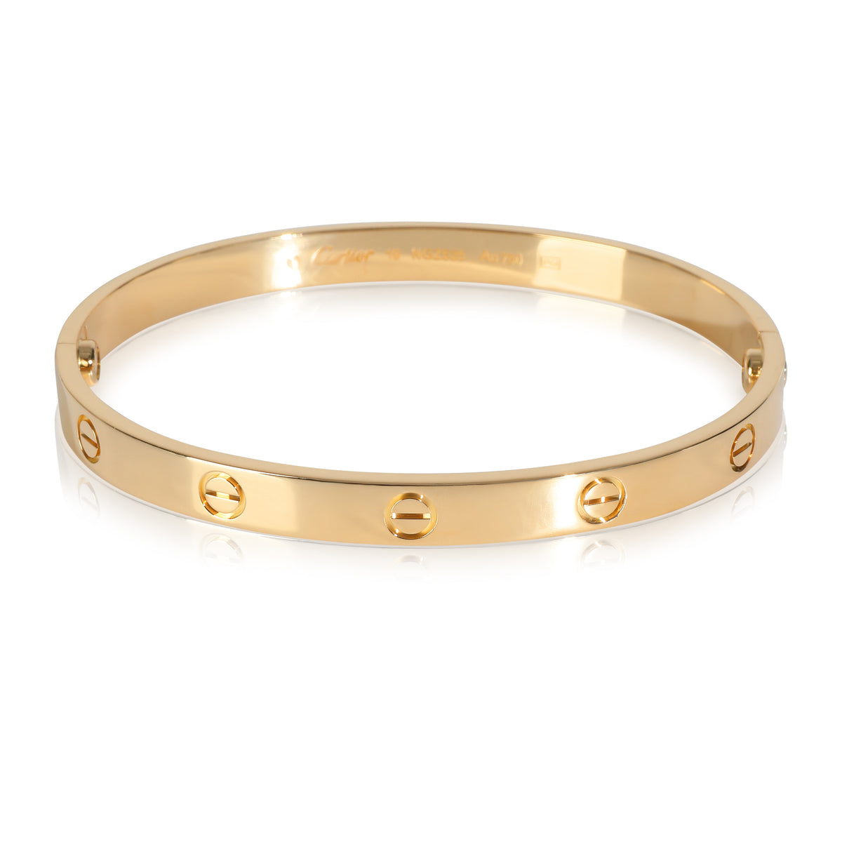 Cartier Yellow Gold Love Bracelet fv