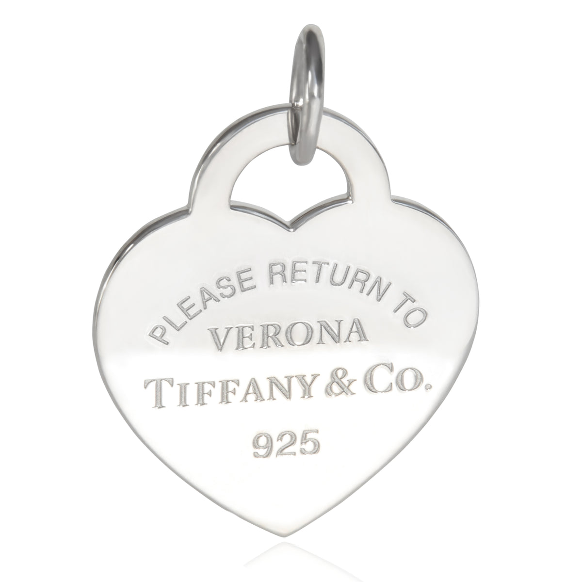 Sterling Silver Return To Tiffany Verona Charm
