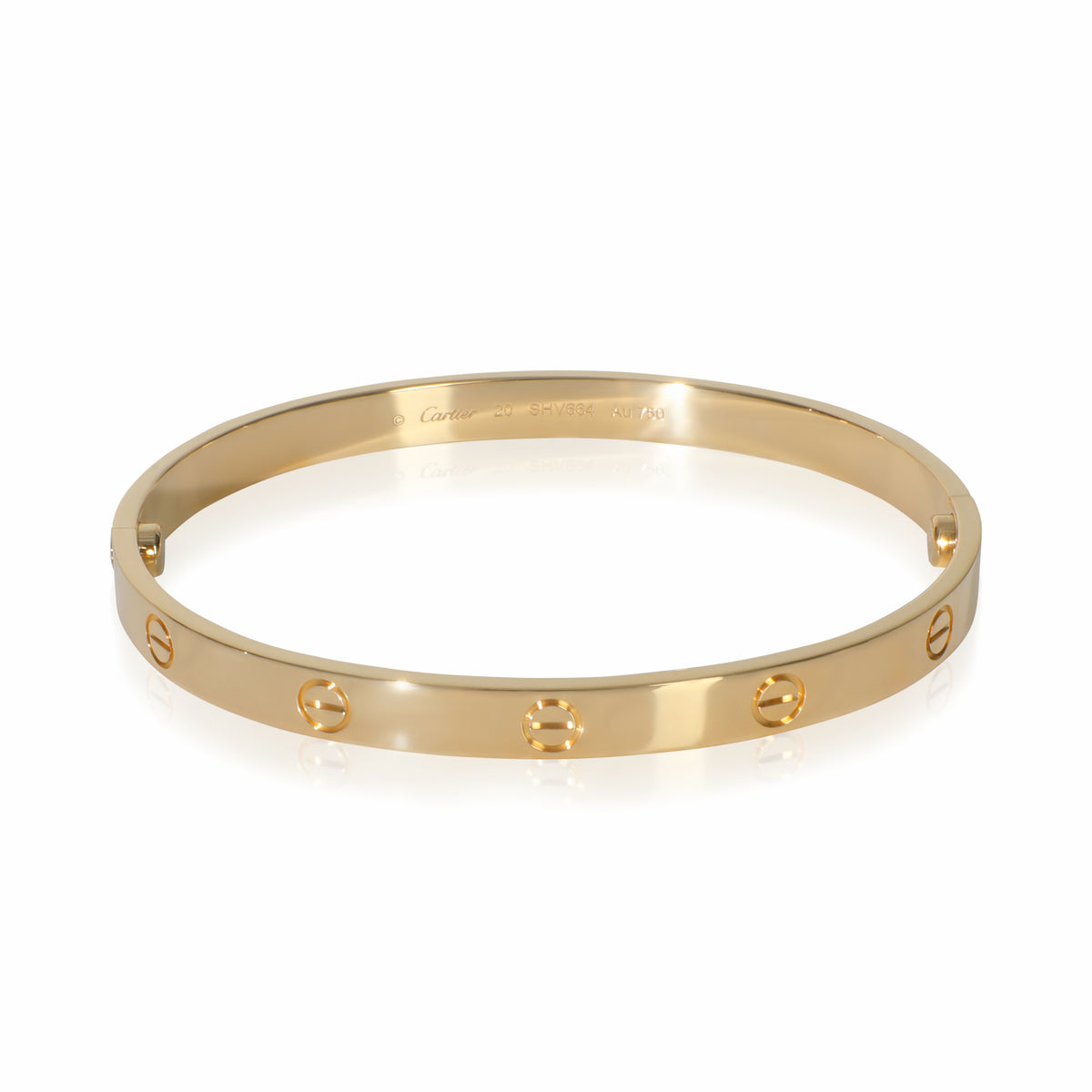Cartier Yellow Gold Love Bracelet fv