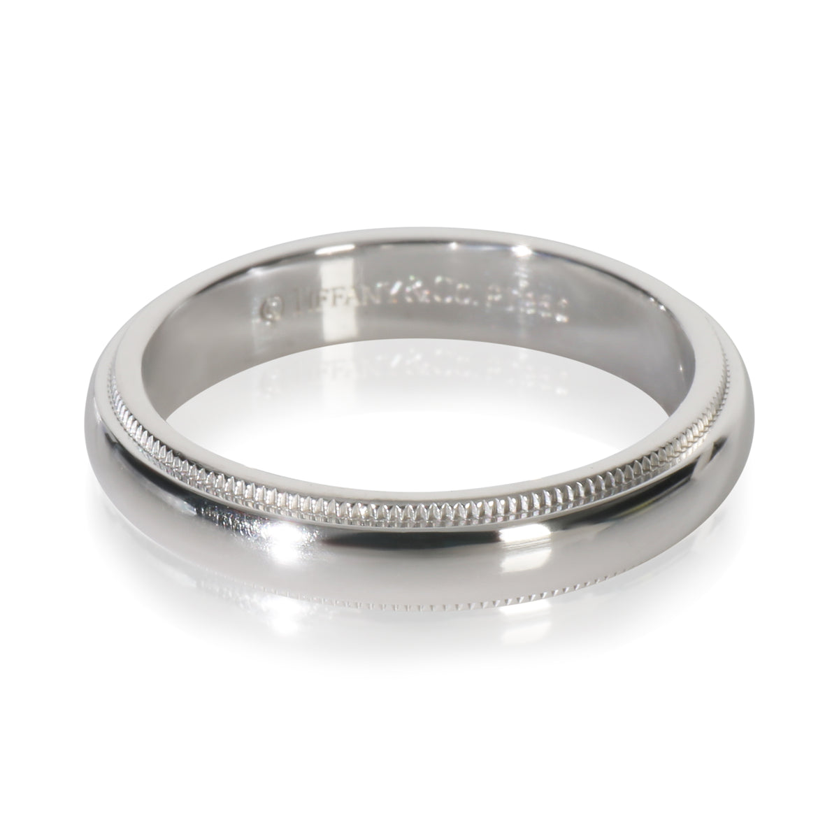 Platinum Tiffany Together 4mm Ring