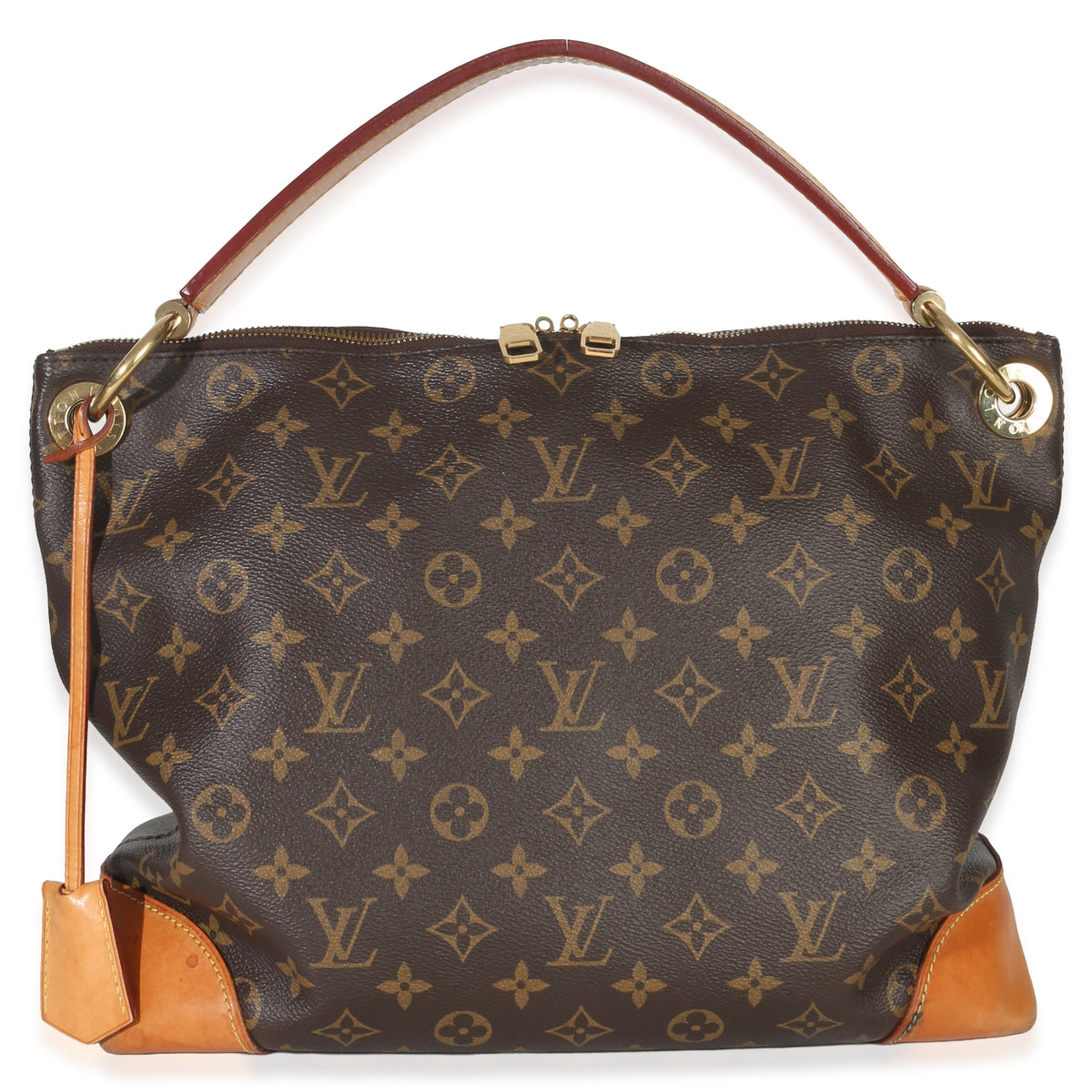 Louis Vuitton Monogram Canvas Berri PM Handbag fv