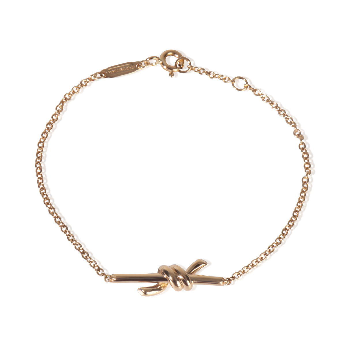 Tiffany & Co. Rose Gold Knot Bracelet fv