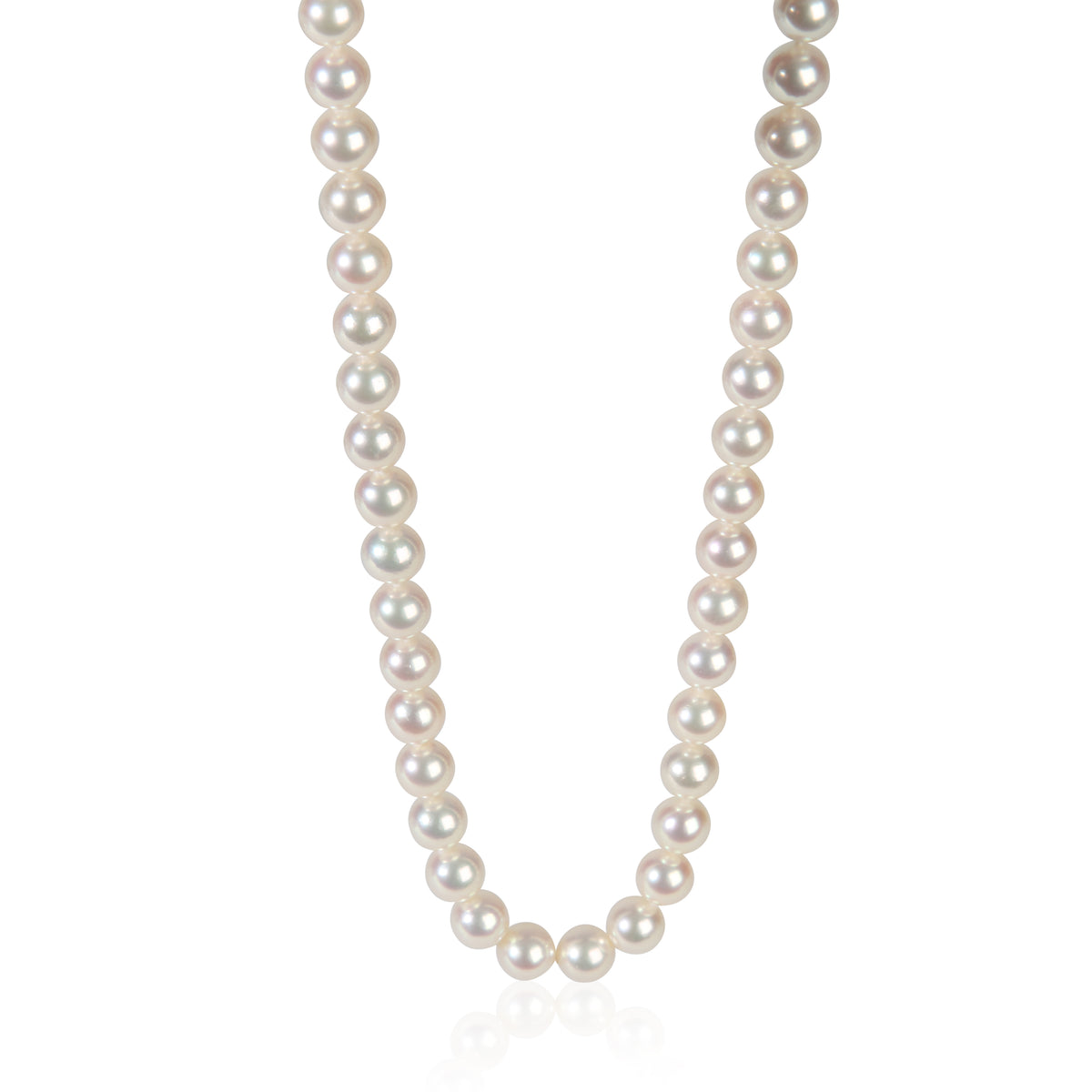 Tiffany & Co. White Gold Pearl Essentials Necklace fv