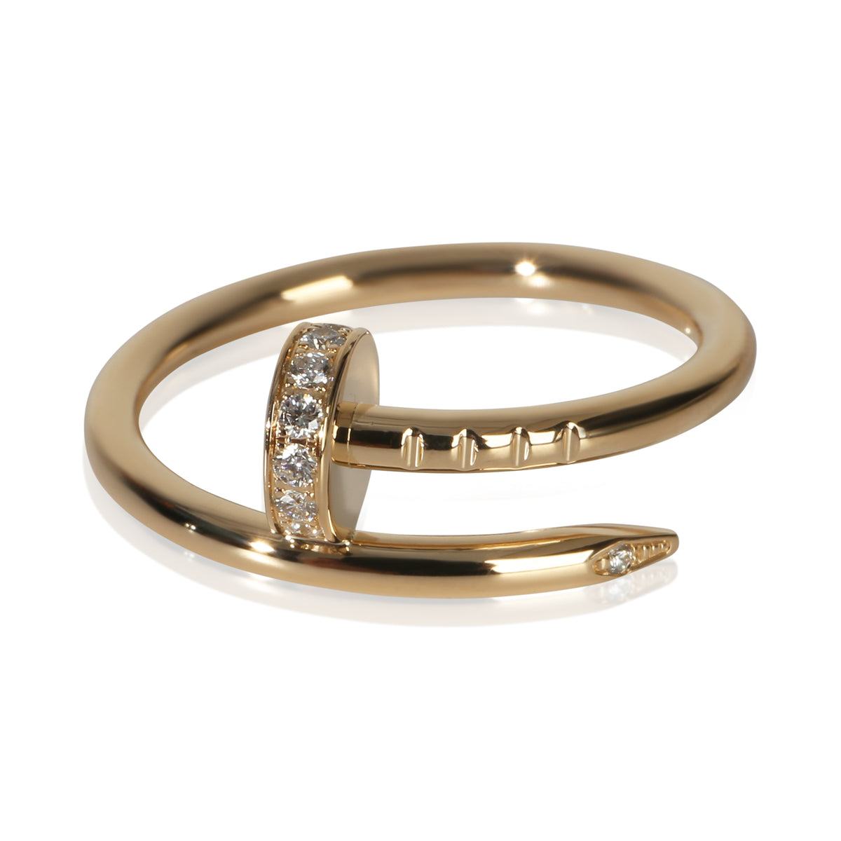 Cartier Yellow Gold Small Model Juste Un Clou Ring fv