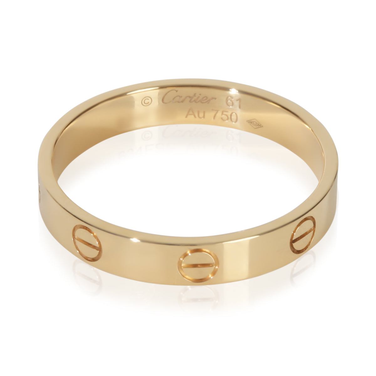 Cartier Yellow Gold Small Model Love Ring fv