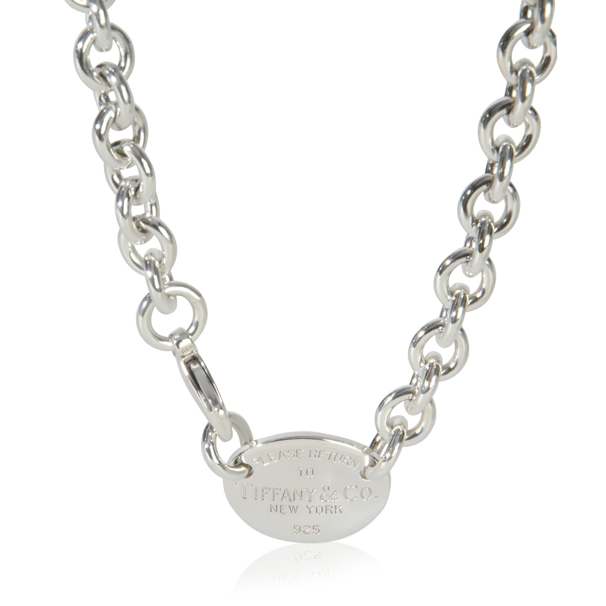 Tiffany & Co. Sterling Silver Return To Tiffany Necklace