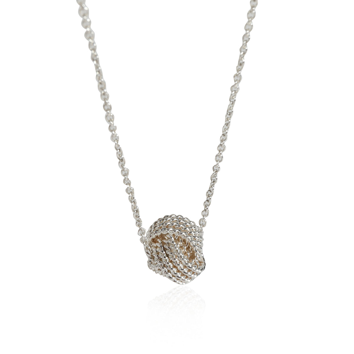 Tiffany & Co. Sterling Silver Knot Pendant