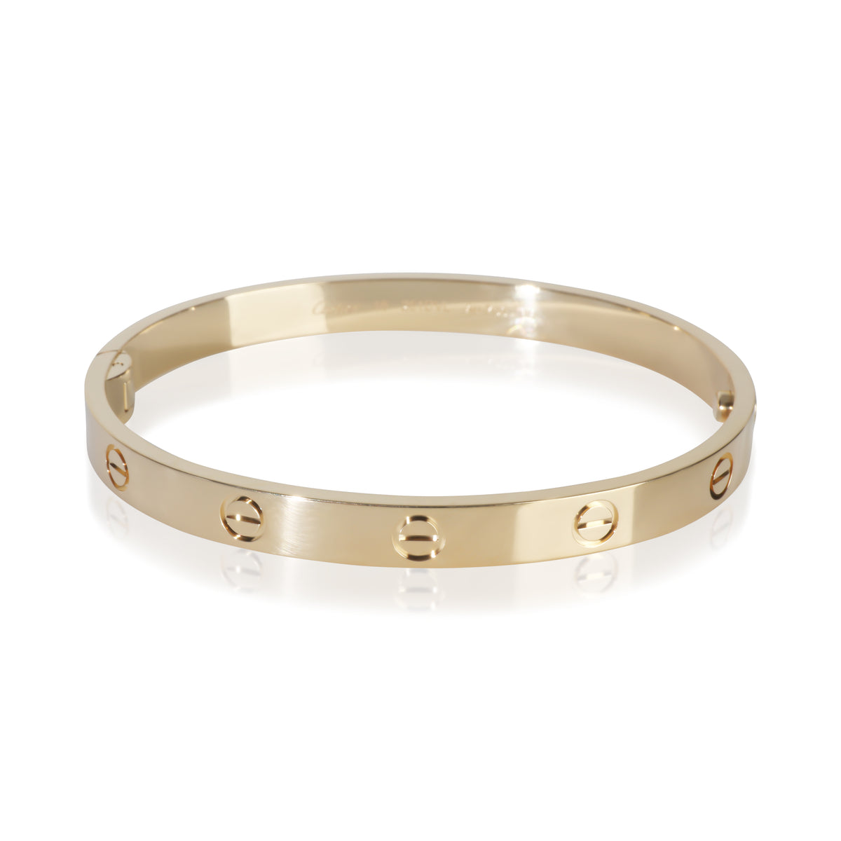 Cartier Yellow Gold Love Bracelet fv
