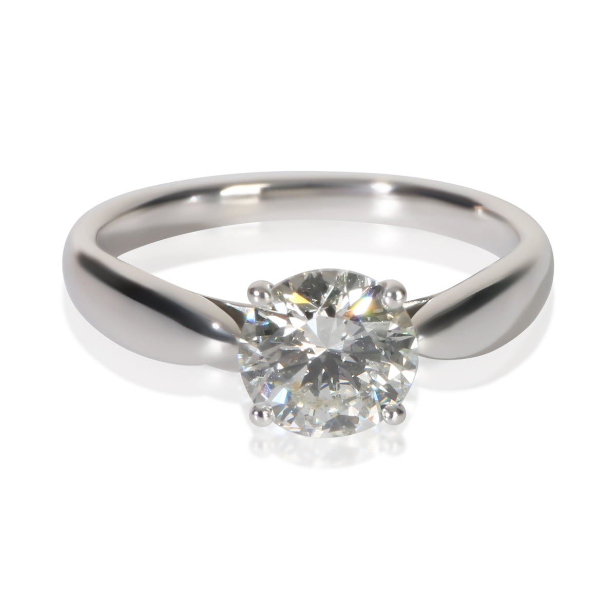 Tiffany & Co. 0.96 ct Round Brilliant Diamond Harmony Engagement Ring fv