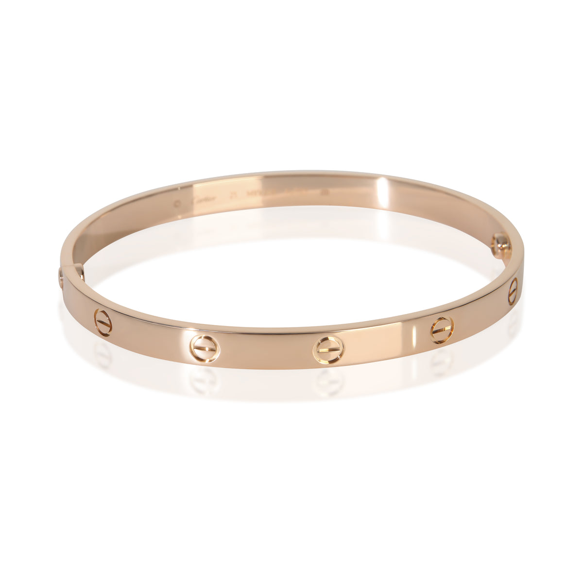 Cartier Rose Gold Love Bracelet fv