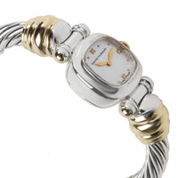 David Yurman Cable Cable Women's Watch in 14KT & 925 Sterling/Gold