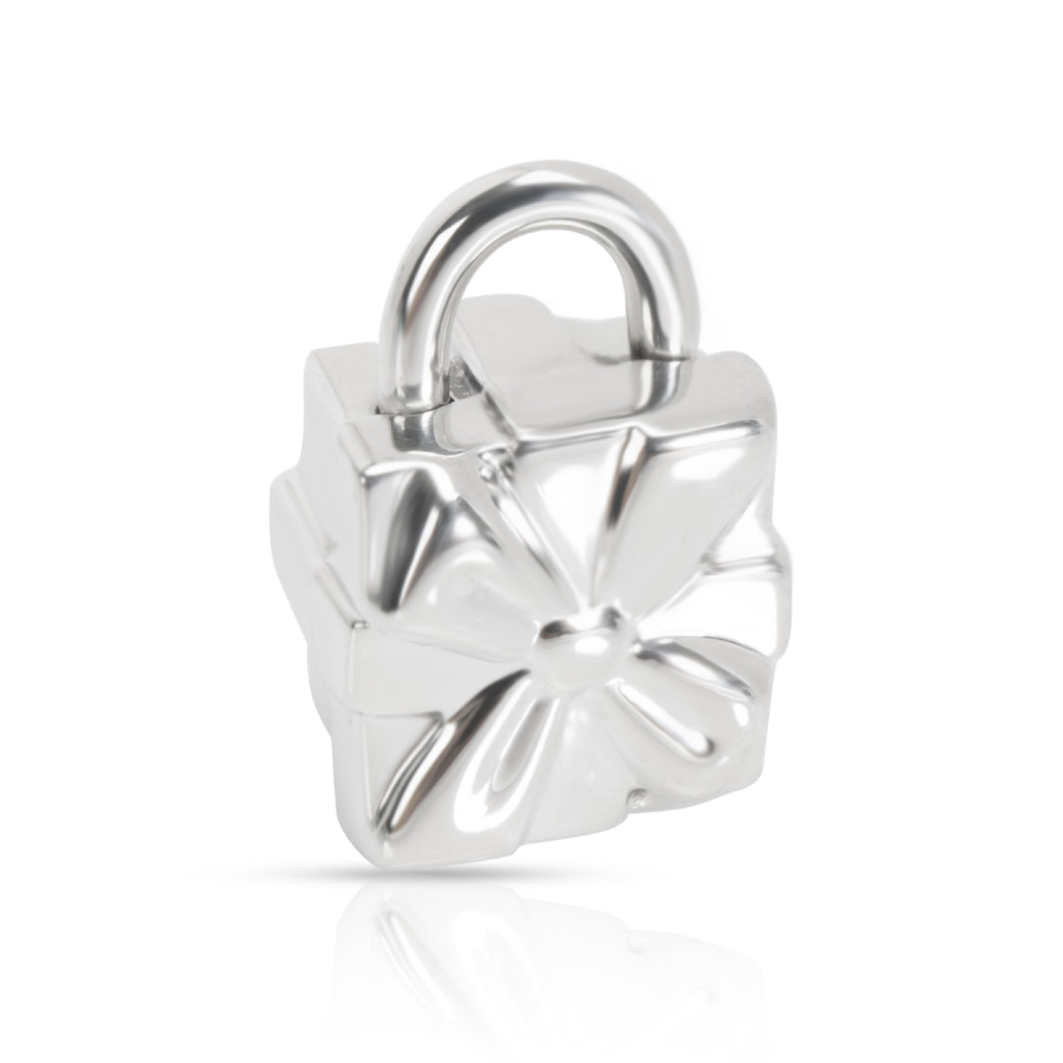 Tiffany & Co. Gift Box Lock Charm in Sterling Silver