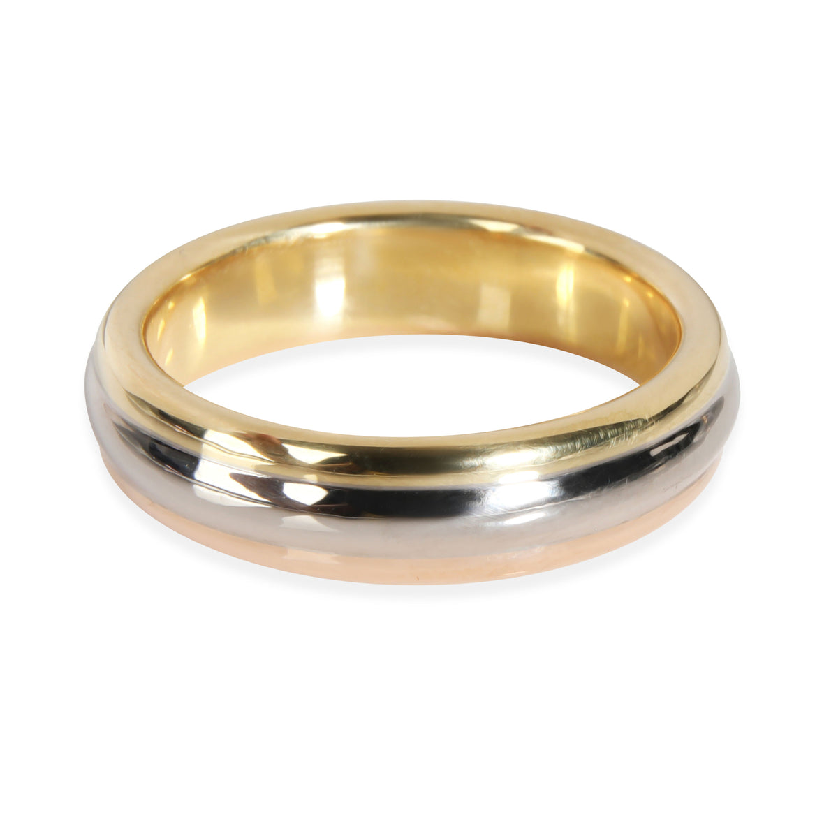 Cartier Trinity Band in 18K 3 Tone Gold