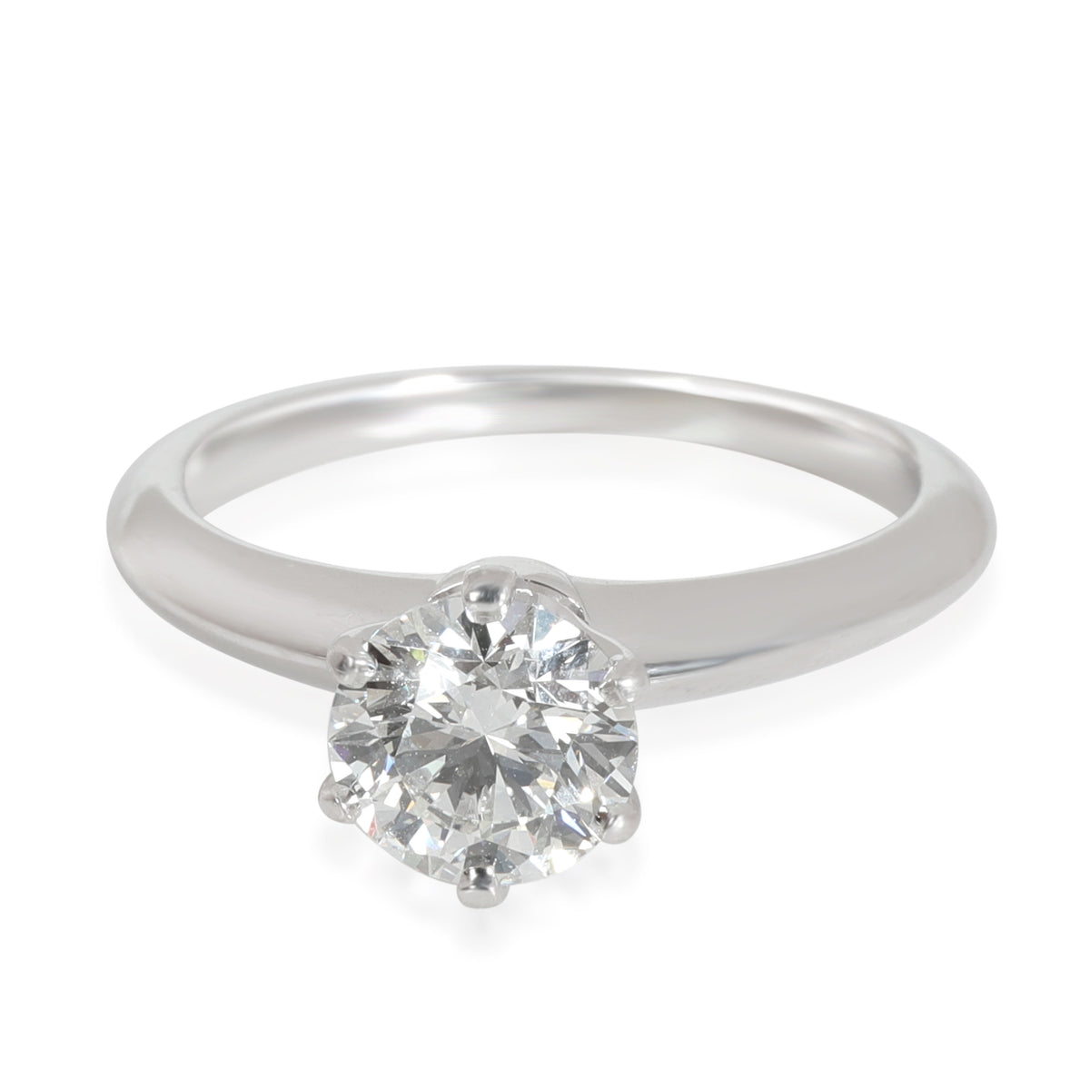 Tiffany & Co. Diamond Engagement Ring in platinum Platinum H VS1 1.02 CTW
