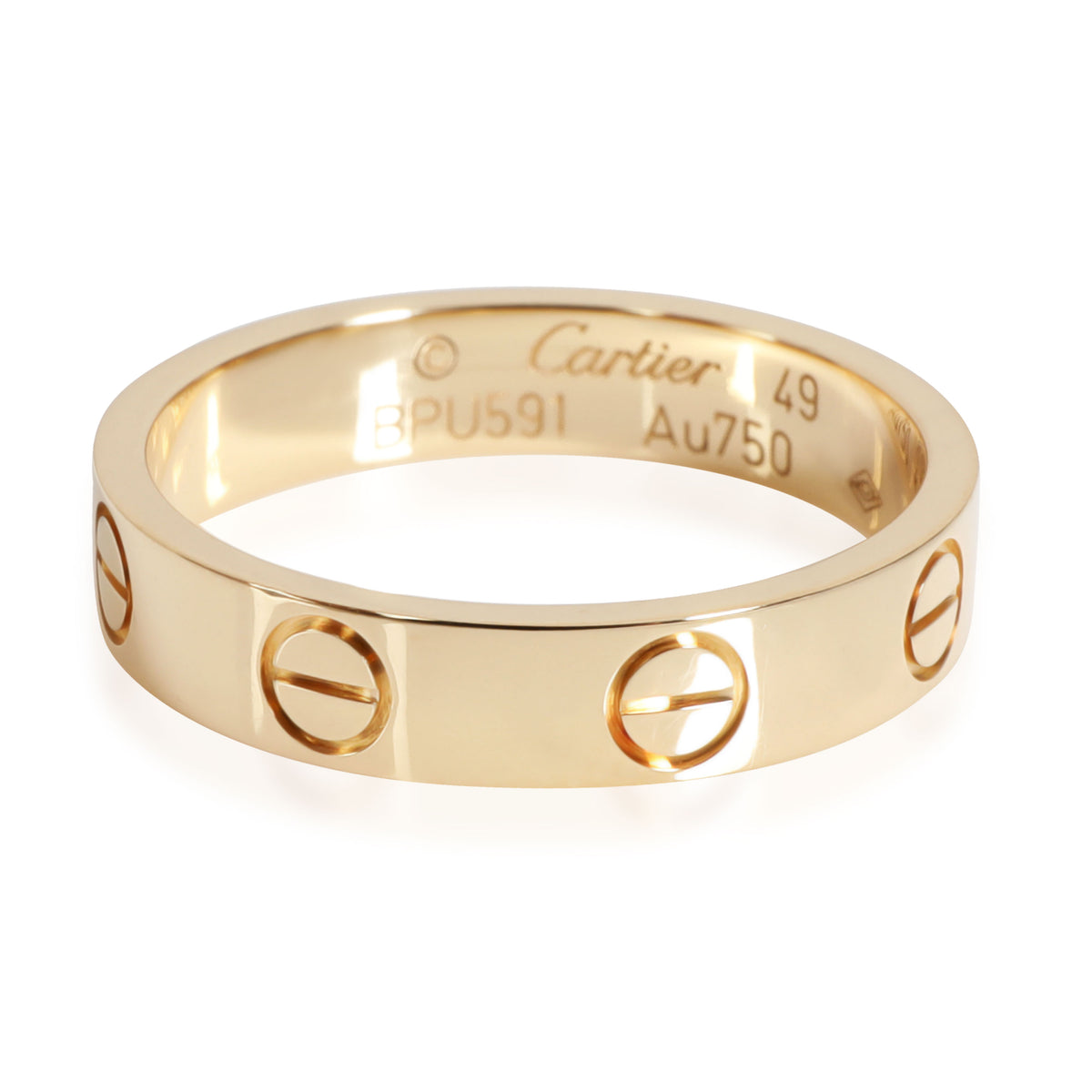 Cartier LOVE Wedding Band in 18K Yellow Gold