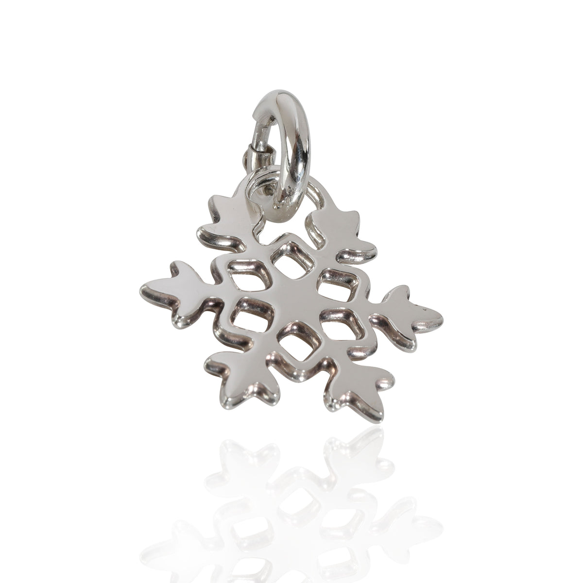 Tiffany & Co. Snowflake Charm in Sterling Silver