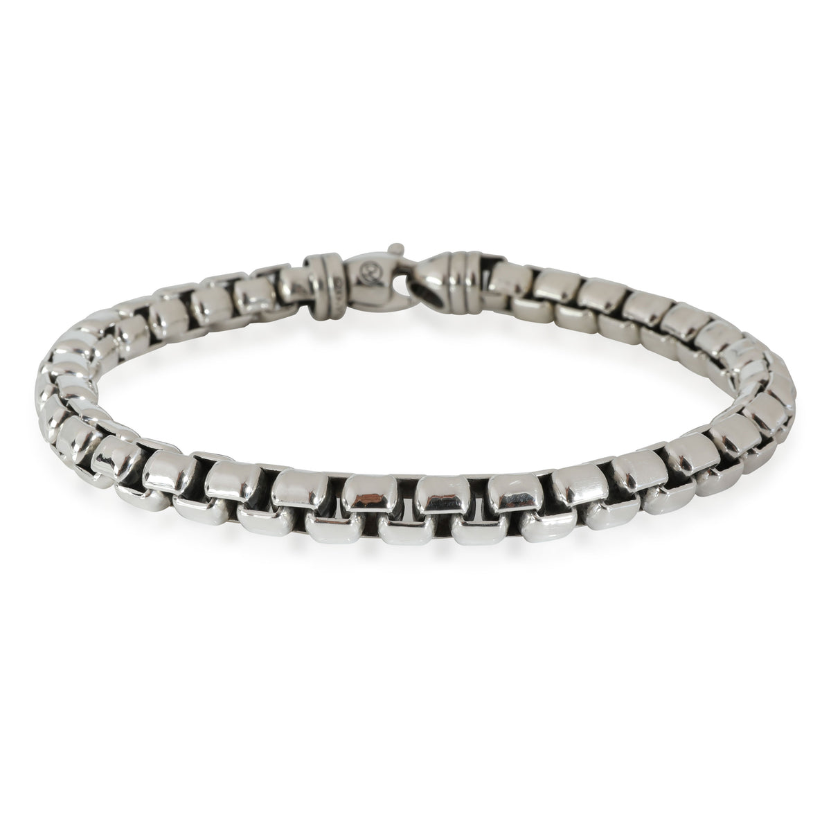 David Yurman XL 7mm Box Chain Bracelet in Sterling Silver