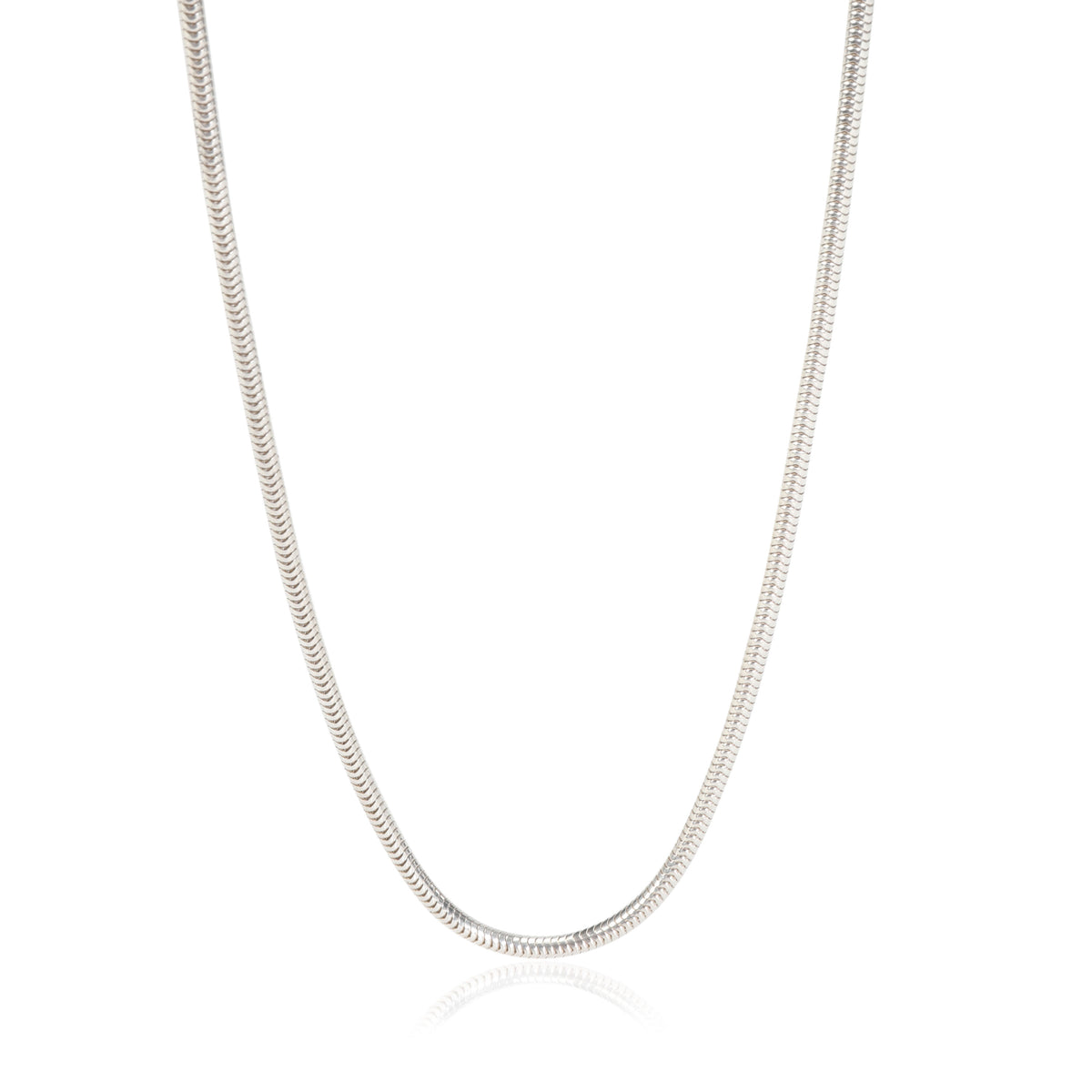 Tiffany & Co. 2.5mm Snake Chain in Sterling Silver