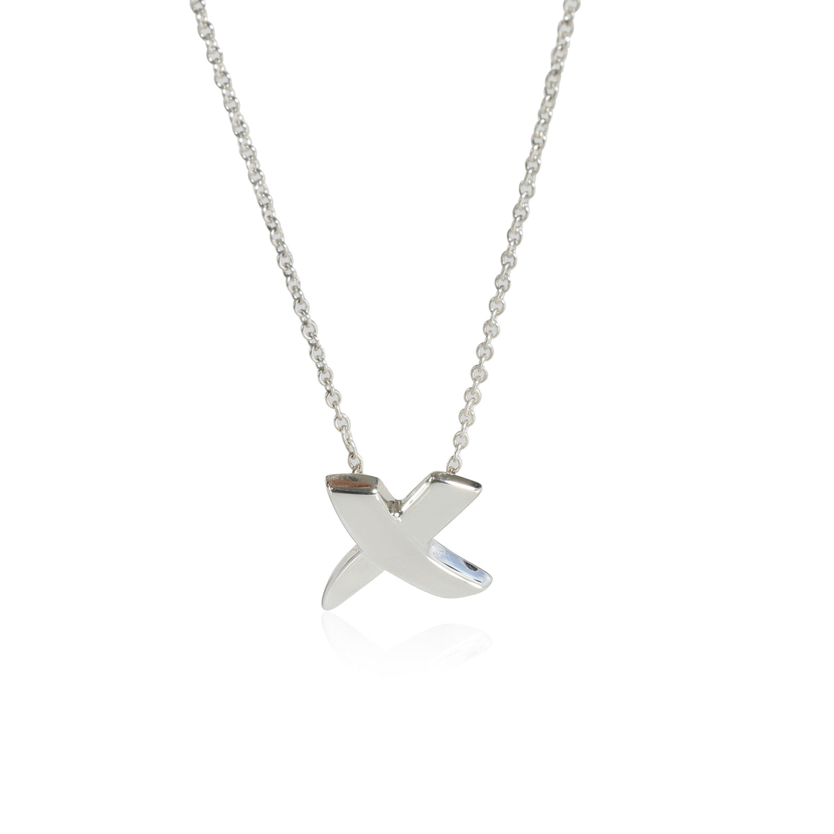 Tiffany & Co. Paloma Picasso Graffiti X Pendant in Sterling Silver