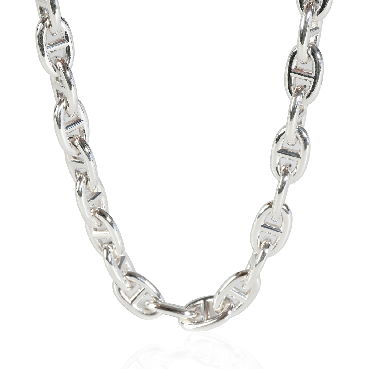 Hermès Chaine DAncre Necklace in Sterling Silver