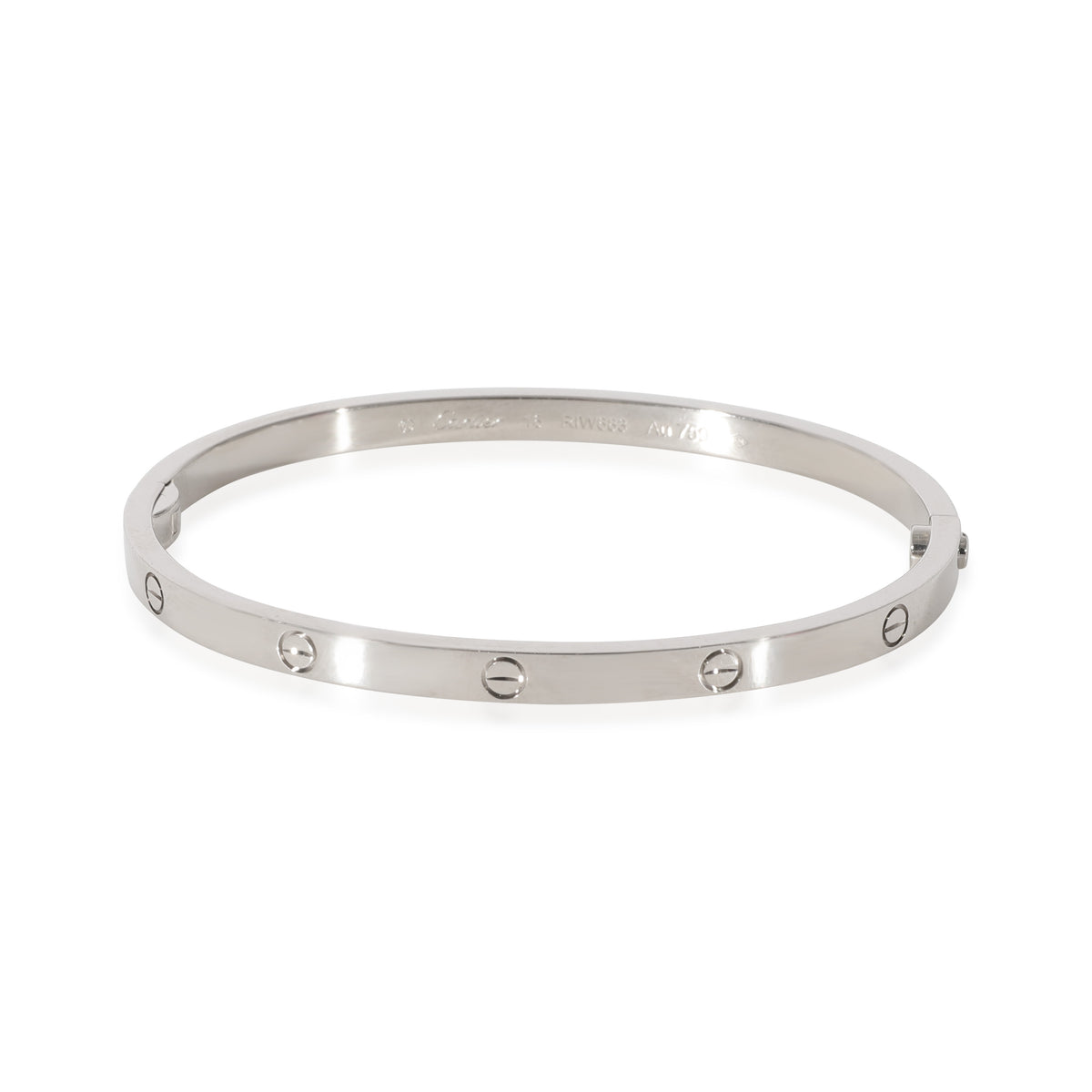 Cartier Love Bracelet in 18K White Gold