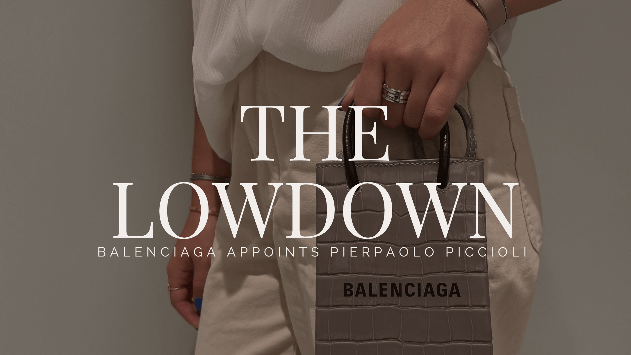 Balenciaga appoints Pierpaolo Piccioli
