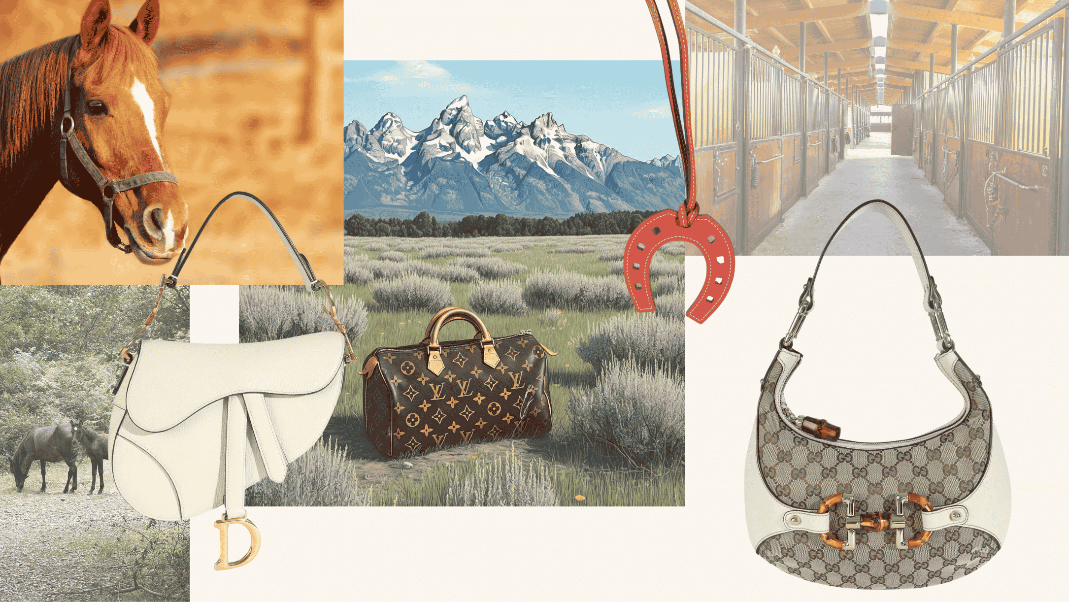 Equestrian style luxury accessories
