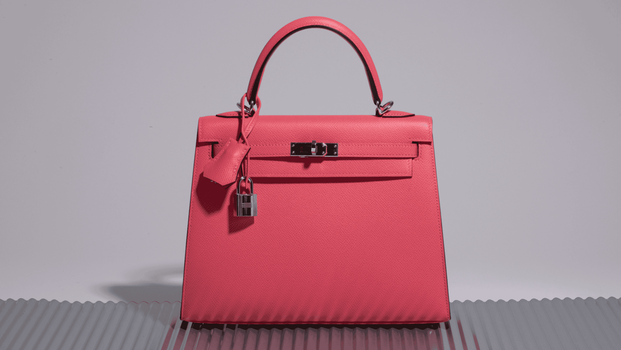 Hermès pink Kelly bag