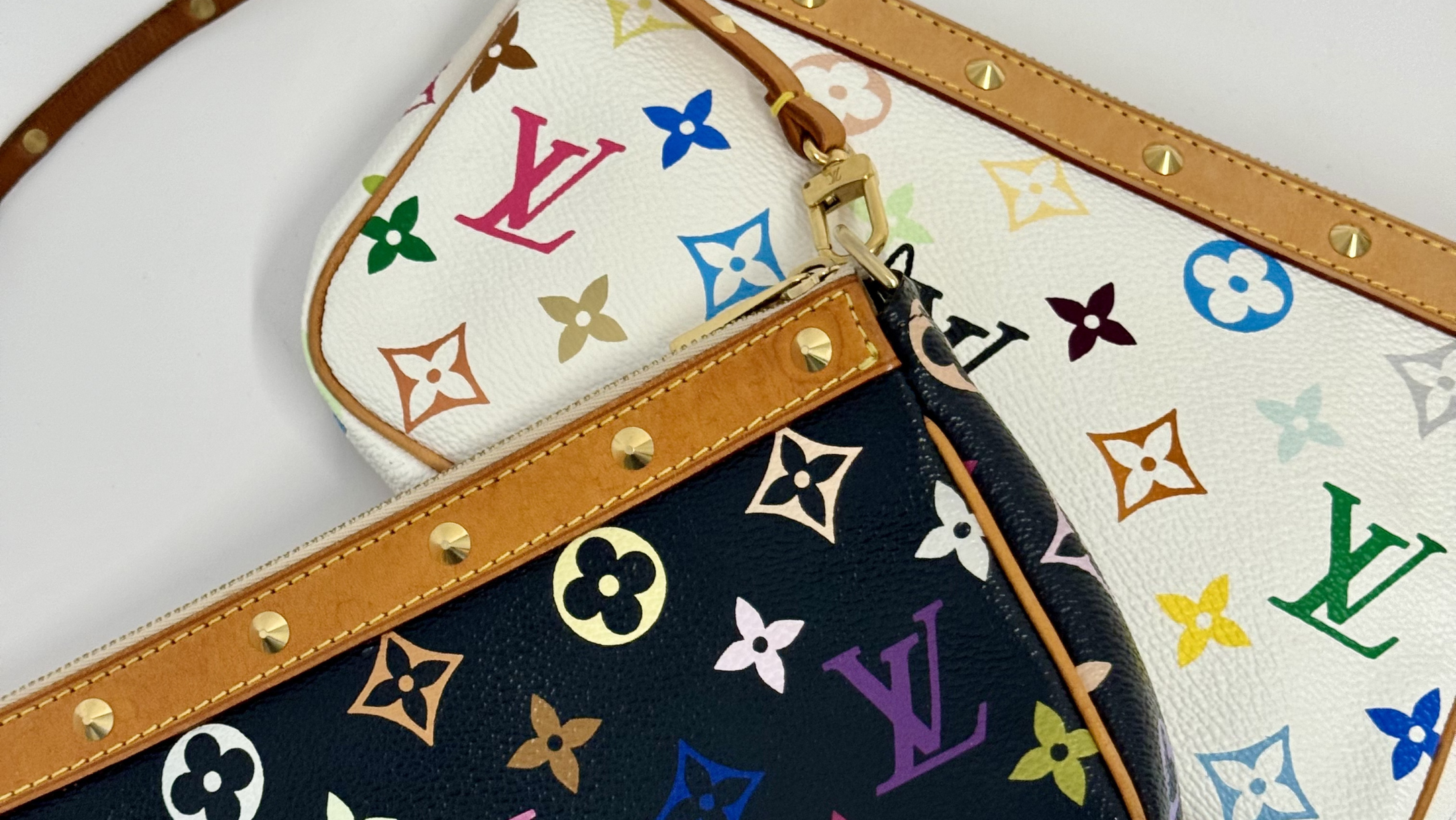 Retro Louis Vuitton Murakami bags