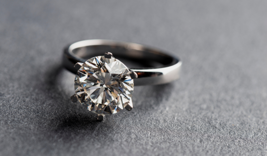Tiffany Setting Engagement Ring (1.32 ct, I, VS1) - YouTube