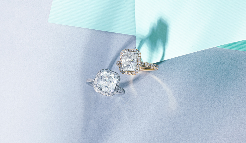 Louis Vuitton Style Diamond Ring | 3D Print Model