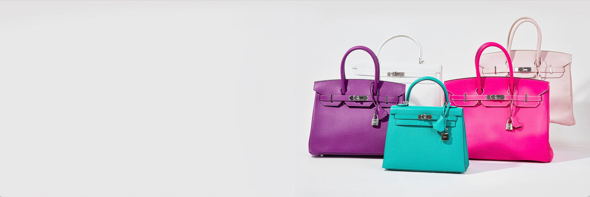 luxury hermes bags colorful