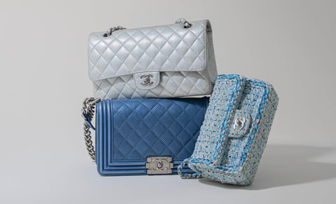 Designer Blue Bags