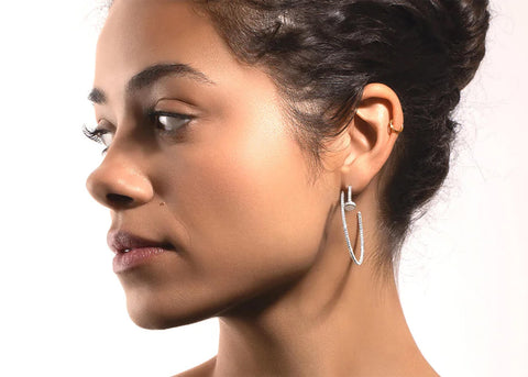 Designer Hoop Earrings