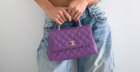 Designer Purple Bags
