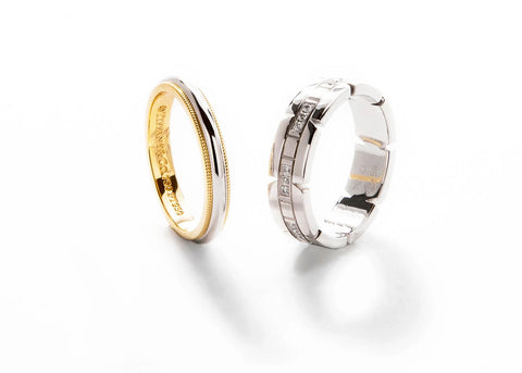 Designer White Gold Rings