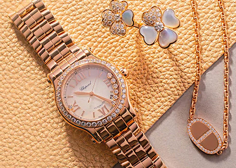 Rose Gold Jewelry & Watches