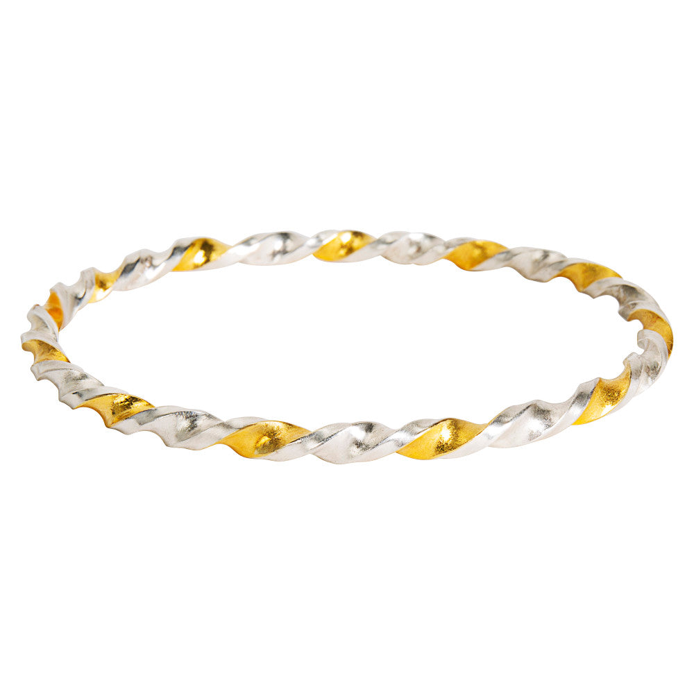 BRAND NEW Gurhan Midnight Bangle Bracelet in Sterling Silver MSRP 2,400