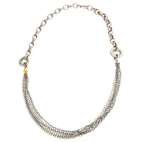 BRAND NEW Gurhan Chain Necklace in Sterling Silver MSRP 4,325