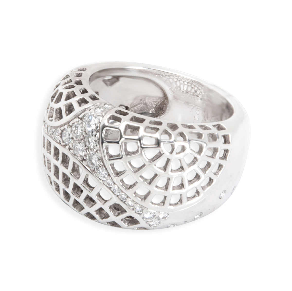 Broiderie Ring (White Gold, Diamonds)