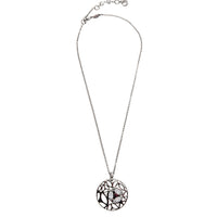 BRAND NEW  Rock Crystal Necklace in Plated Black Rhodium MSRP 650