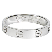 Love Ring in Platinum