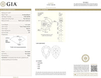 myGemma GIA Fancy Yellow Green/SI1 1.61 Ct Diamond Bezel Set Pendant, 14K Yellow Gold stamp