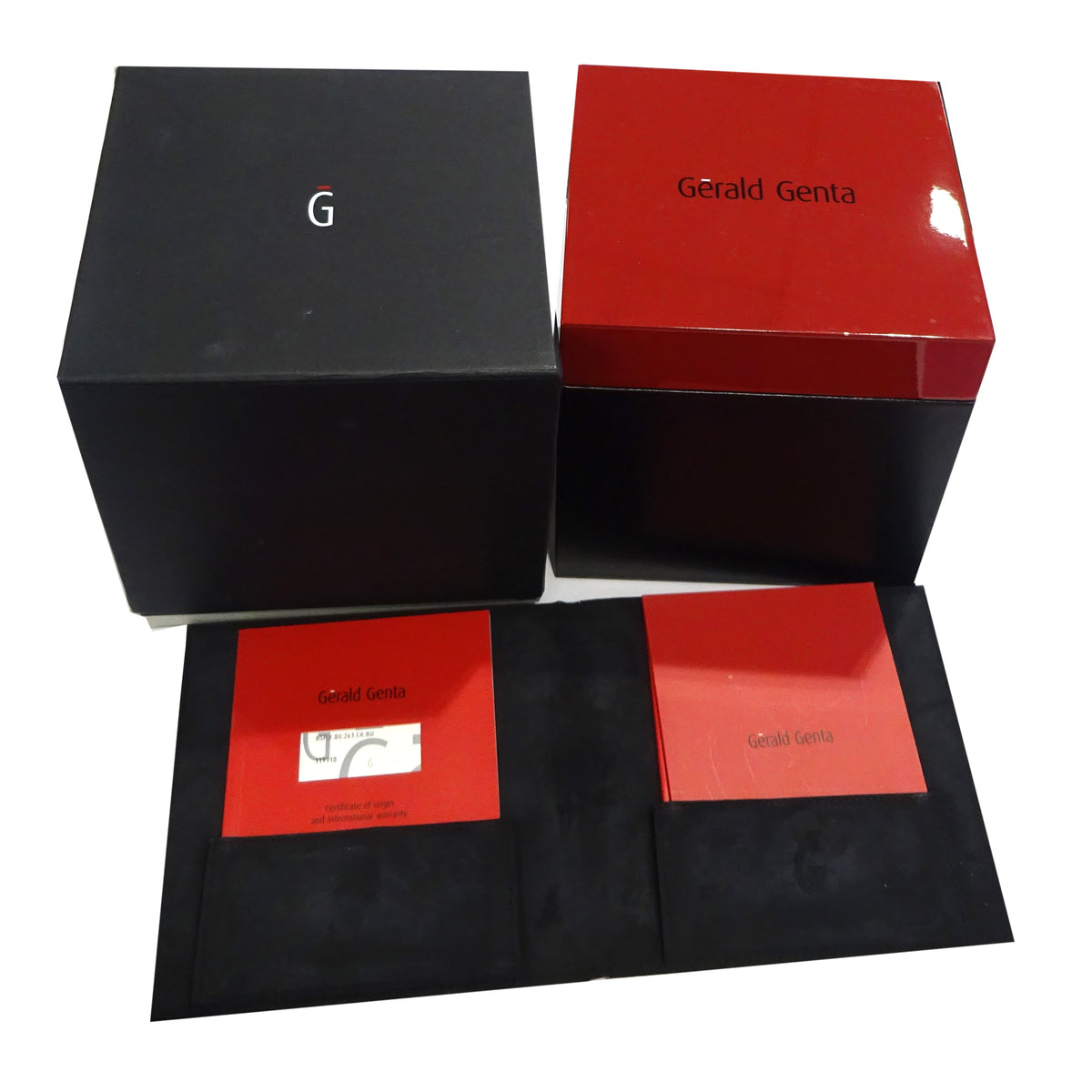 Gerald Genta Arena Bi Retro Sport BSP.Y.80.263.CA.BD Men's Watch in  Titanium box