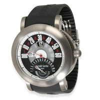 Gerald Genta Arena Bi Retro Sport BSP.Y.80.263.CA.BD Men's Watch in  Titanium fv