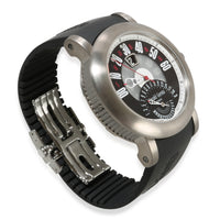 Gerald Genta Arena Bi Retro Sport BSP.Y.80.263.CA.BD Men's Watch in  Titanium rv