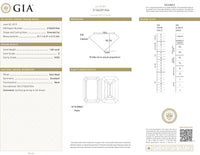 GIA Certified 1.82 Ct Emerald cut E VVS2 Loose Diamond