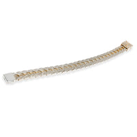 Modern Chain Collection Diamond Bracelet, Sterling Silver 2.37 Ctw